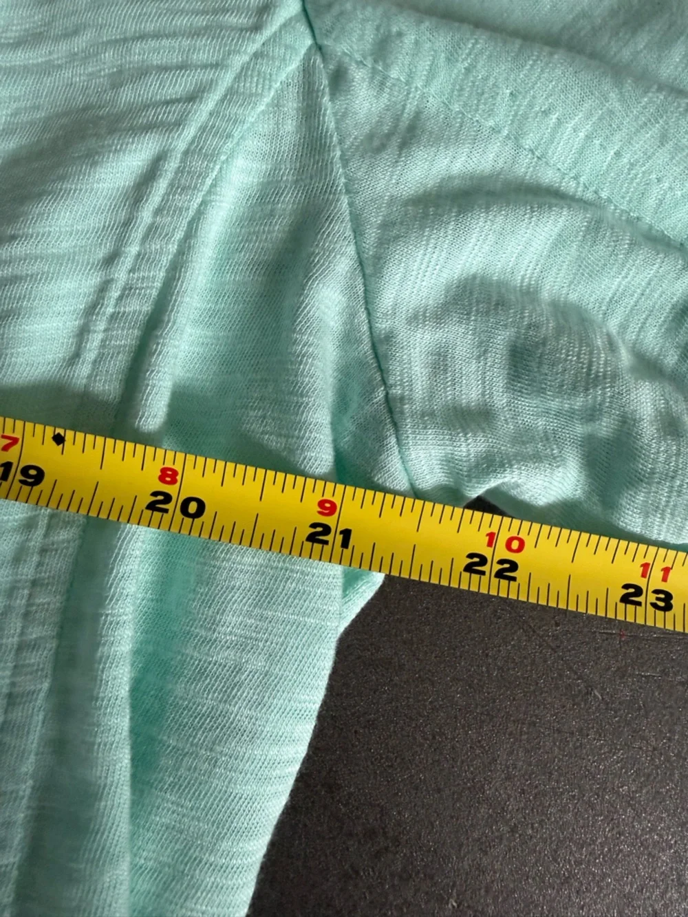 Chico’s Light Knit Open-Front Blazer Jacket Chico’s 2 Size L 12/14 Mint Green - Picture 5 of 13